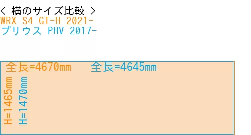 #WRX S4 GT-H 2021- + プリウス PHV 2017-